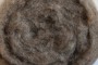 Austrian Tirol mountain carded wool, natural squirrel color, code KN22, 100 g
