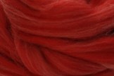 Wool top 26-28 µm, red melange, code SP2, 100 g