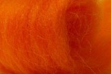 Australian Merino tops 18 µm, bright orange, code AMS2040, 100 g