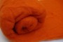 Austrian Tirol mountain carded wool, orange, code DAK112, 100 g
