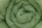 Austrian Tirol mountain carded wool, lime green, code TKD105, 100 g